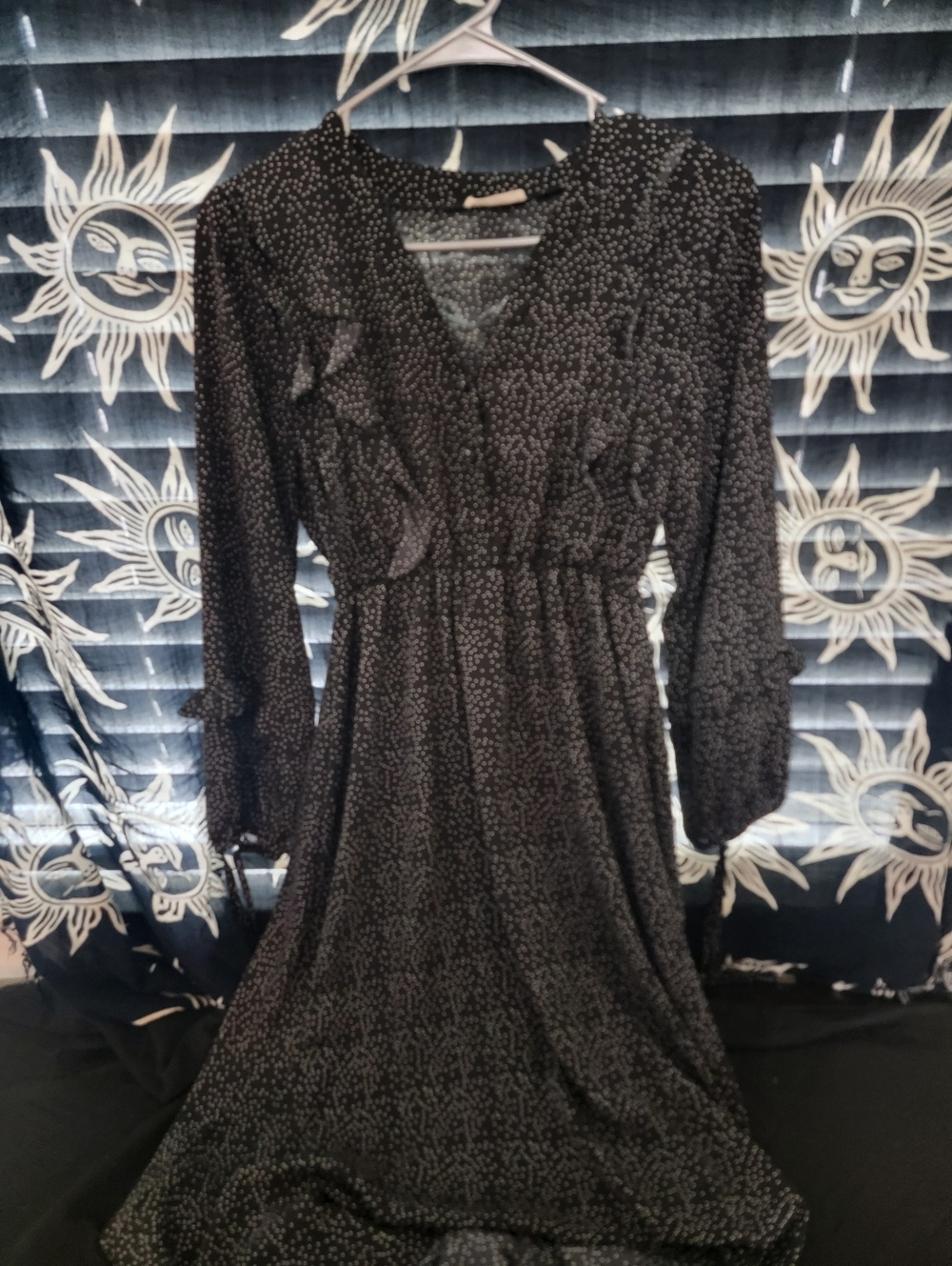 Black Polka Dot Dress